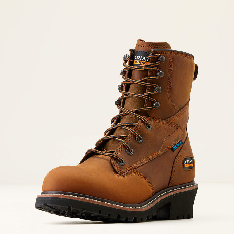 10050841 Men's Logger Shock Shield Waterproof Work Boot