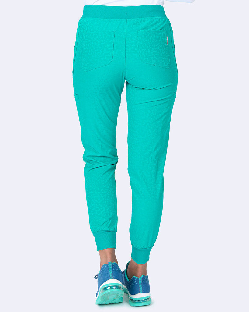 3070 JQSP Ava Theresa Sheba Jogger Pant Spearmint Jacquard (Available in Multiple Colors)