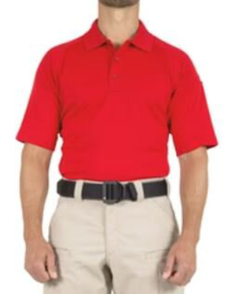 First Tactical 112509 M's Performance SS Polo (Available in Black, Midnight Navy, Red, White)