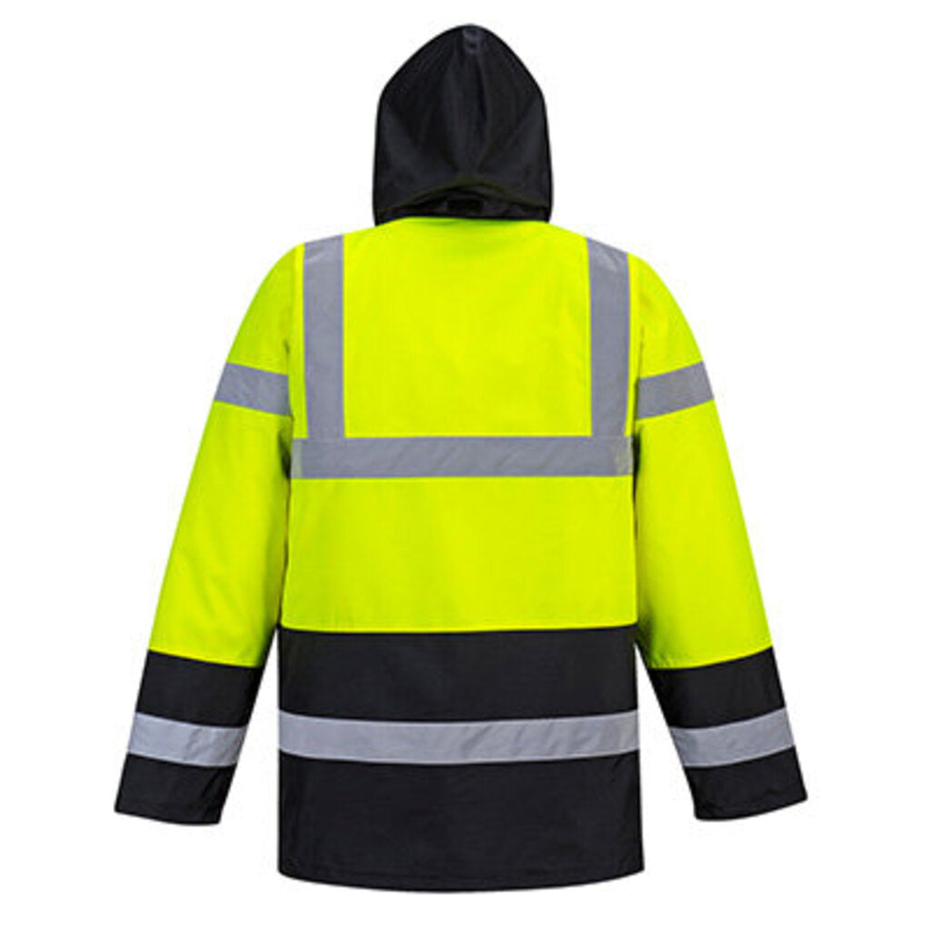 US466YBRL Hi- Vis Contrast Traffic Jacket