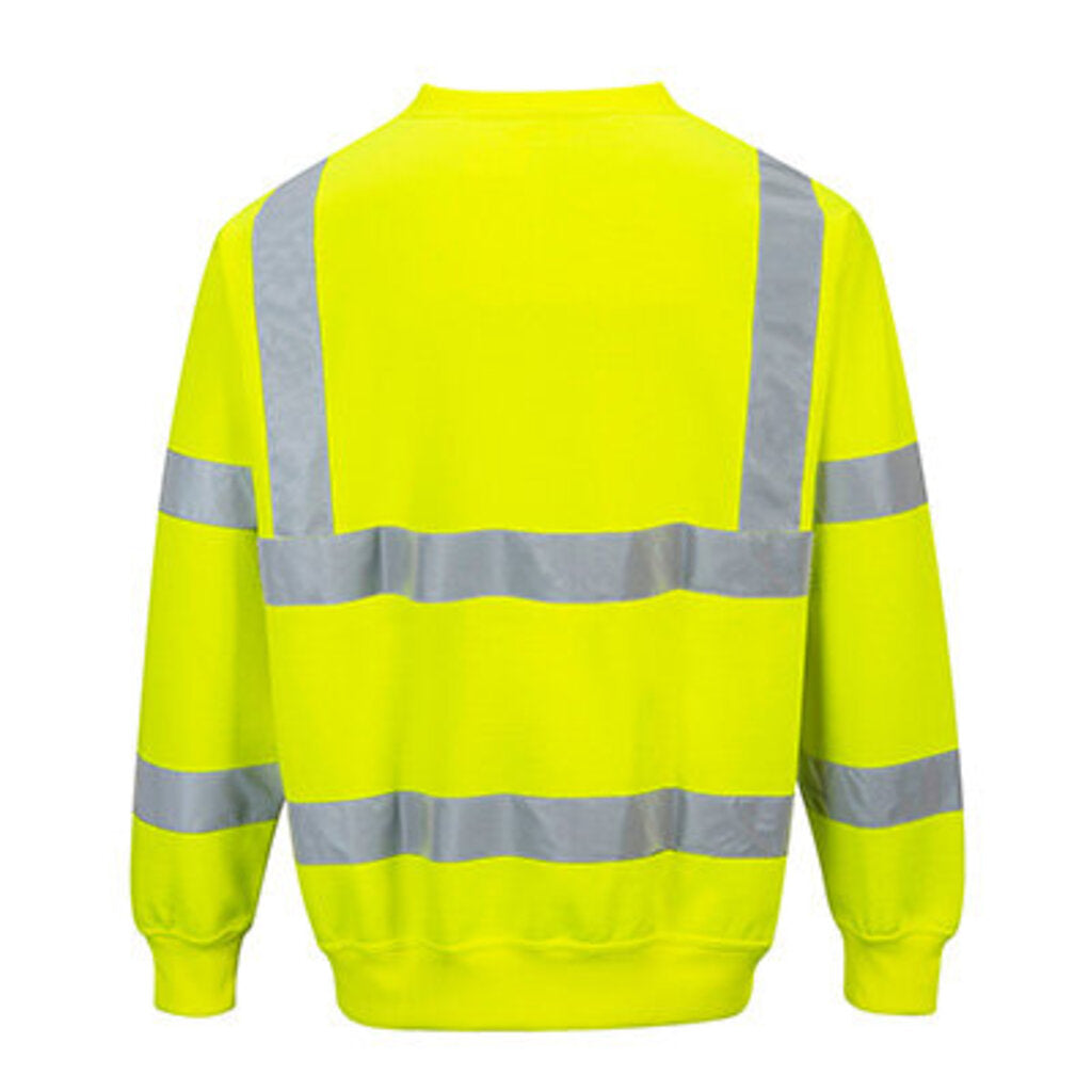Yellow B303YER Hi-Vis Sweatshirt