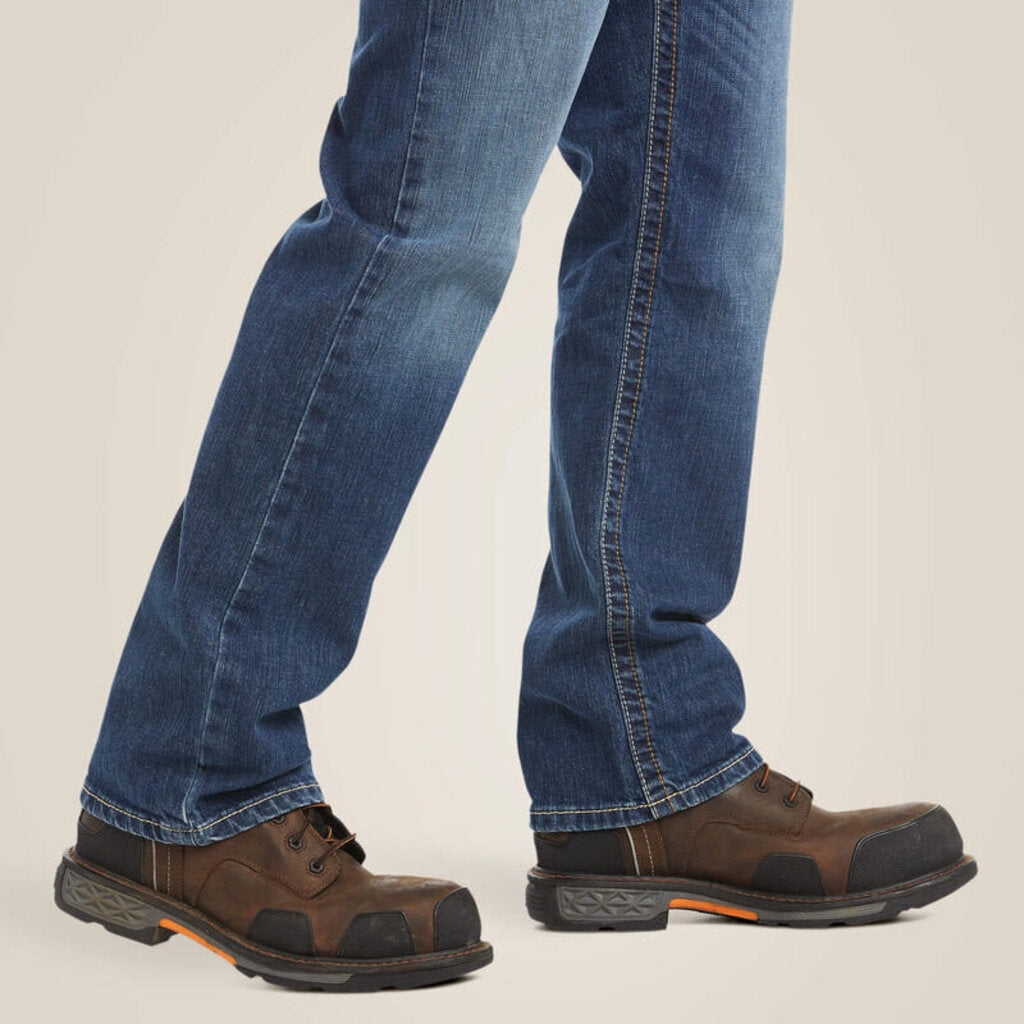 ARIAT 10020812 MENS FR M4 RELAX BASIC BOOT CUT JEAN- ALLOY