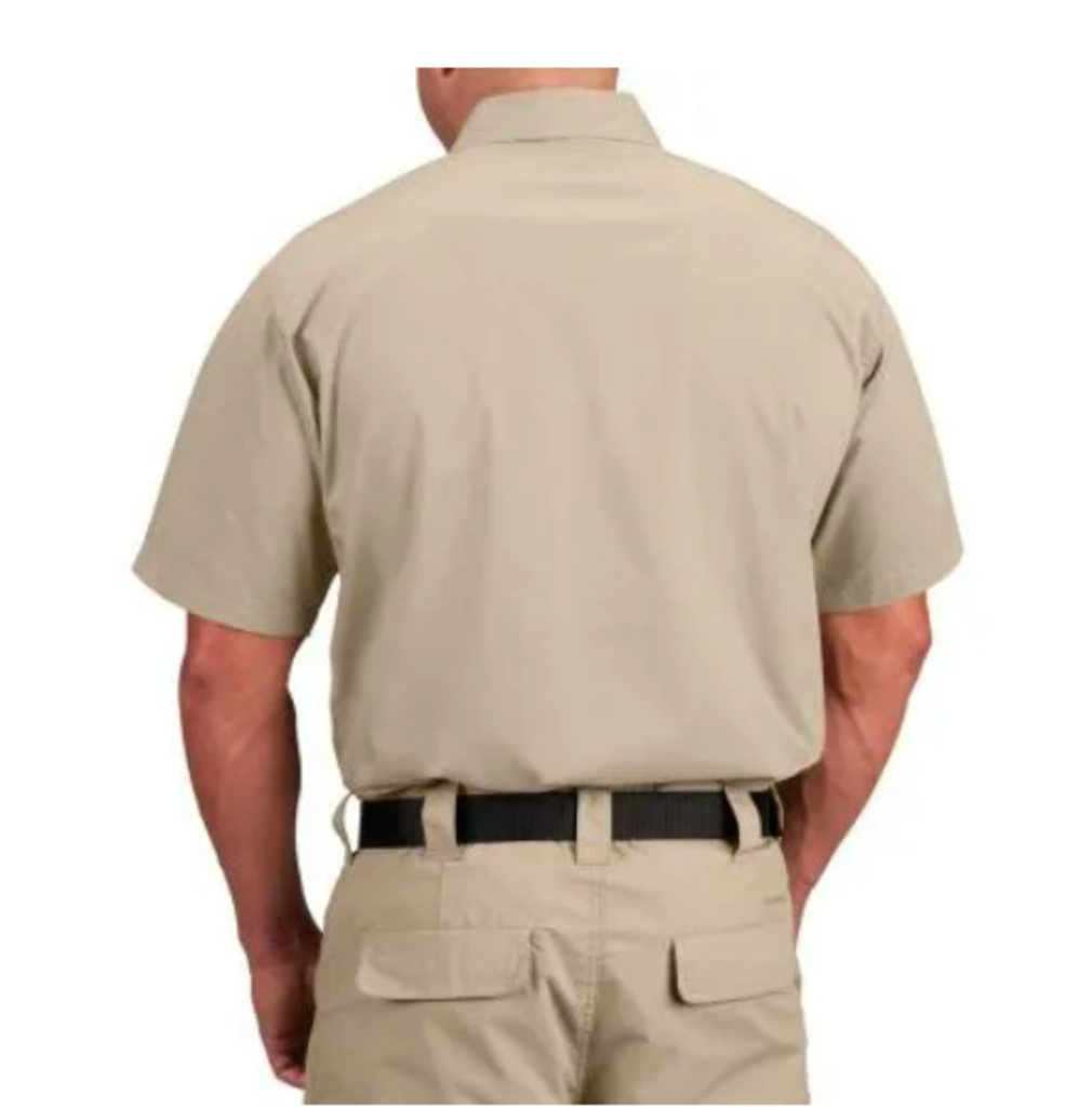 PROPPER F5350 KINETIC MEN'S SHORT SLEEVE SHIRT (AVAILABLE IN KHAKI, BLACK, LAPD NAVY)