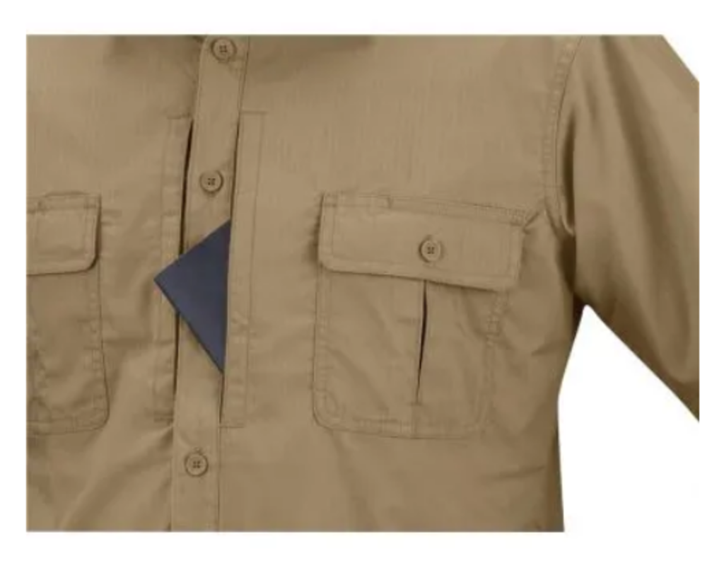 PROPPER F5350 KINETIC MEN'S SHORT SLEEVE SHIRT (AVAILABLE IN KHAKI, BLACK, LAPD NAVY)