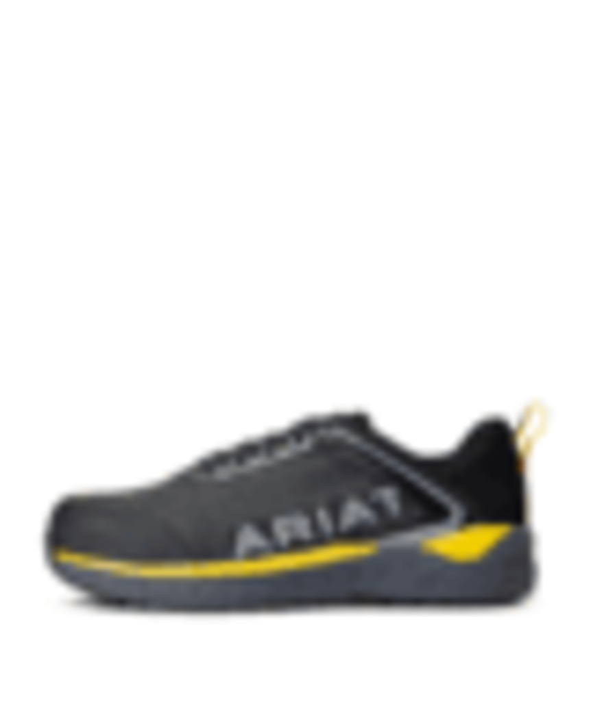 Ariat CHAR/YLW 10040319 MNS OUTPACE SD CT CHAR/BLZING YLW