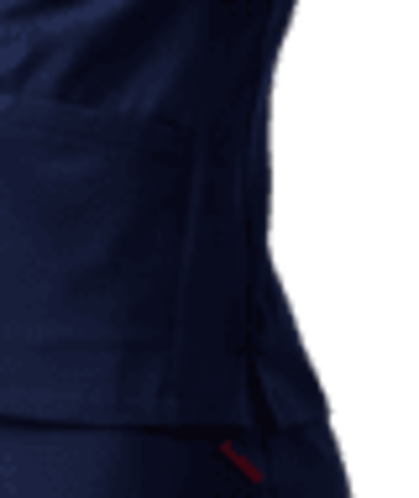 10039716 WMS CLARA STR 6 POCET SS SCRUB TOP BLACK