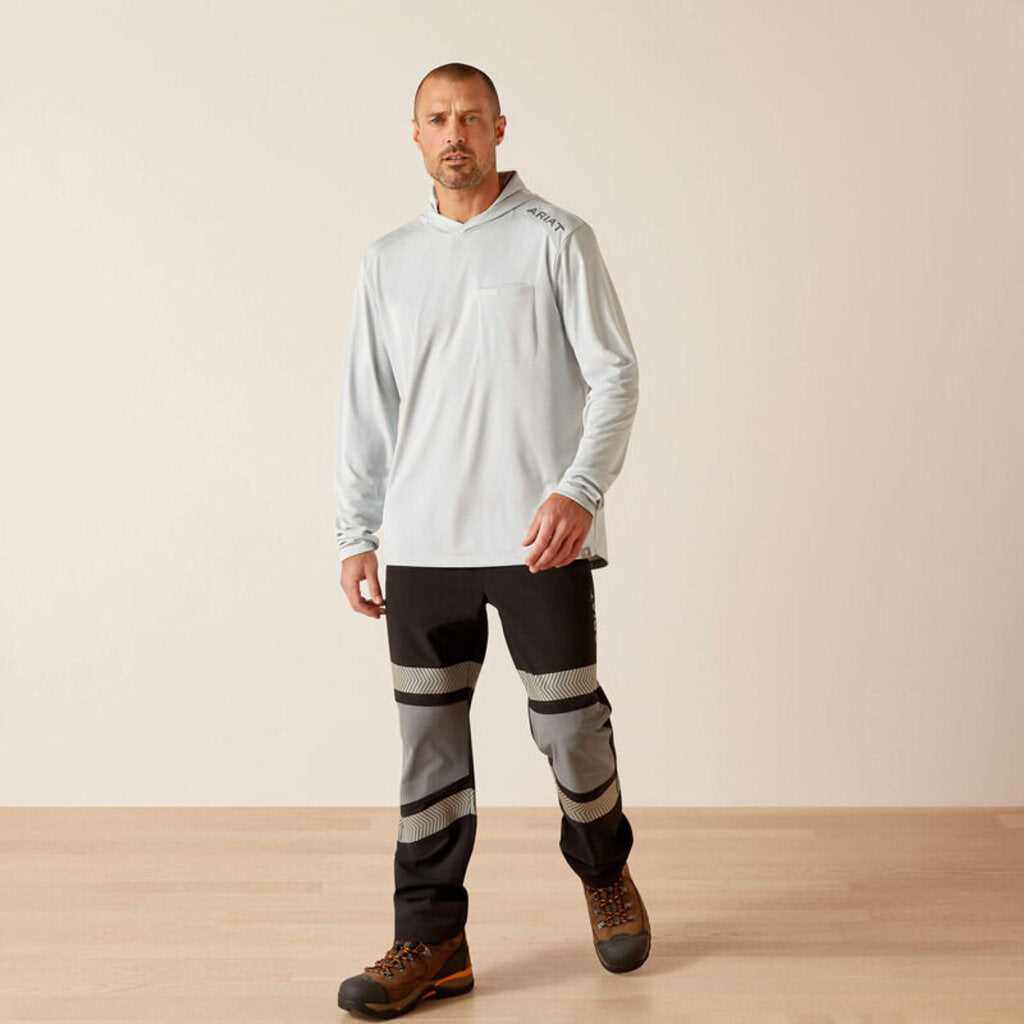10048979 MENS REBAR SUNBLOCKER LONGSLEEVE TSHIRT PEARL GREY