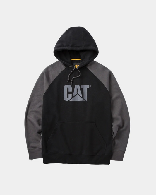 1050024 COLORBLOCK RAGLAN HOODED SWEATSHIRT