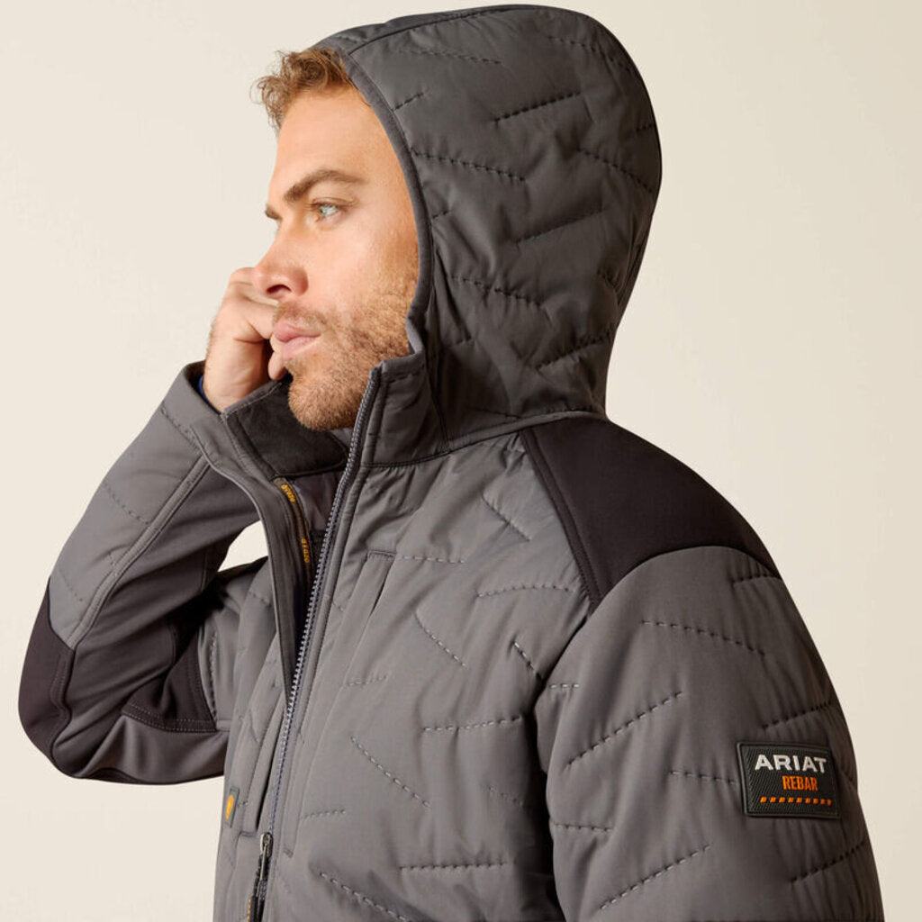 10052121 MNS REBAR WINTER CLOUD 9 INS JKT GRY