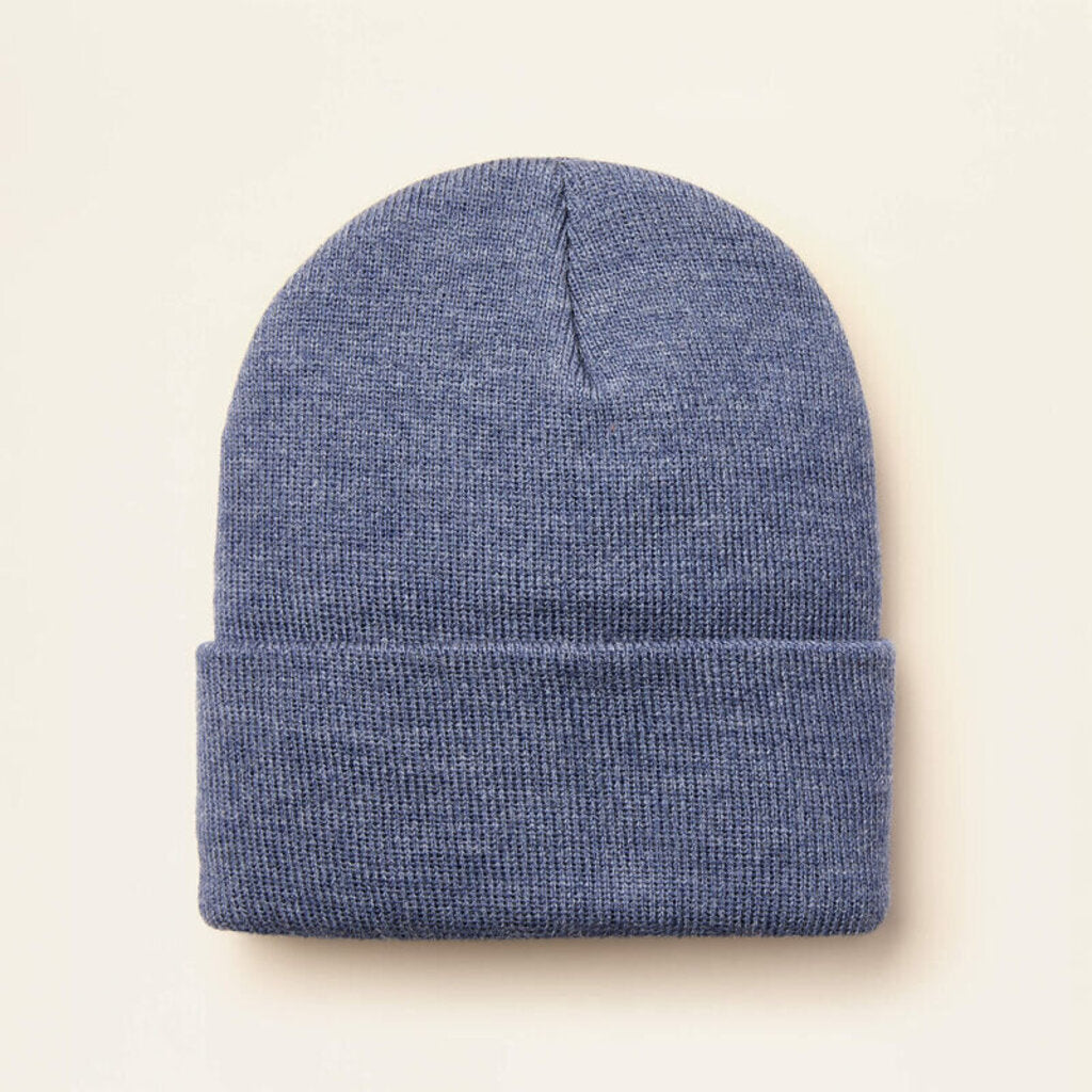 MENS REBAR AMERICAN FLAG PATCH BEANIE (COLORS AVAILABLE)