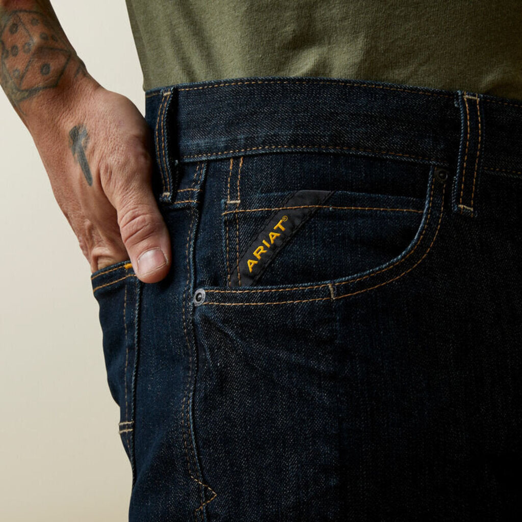 10034627 Rebar M7 Slim DuraStretch Basic Stackable Straight Leg Jean