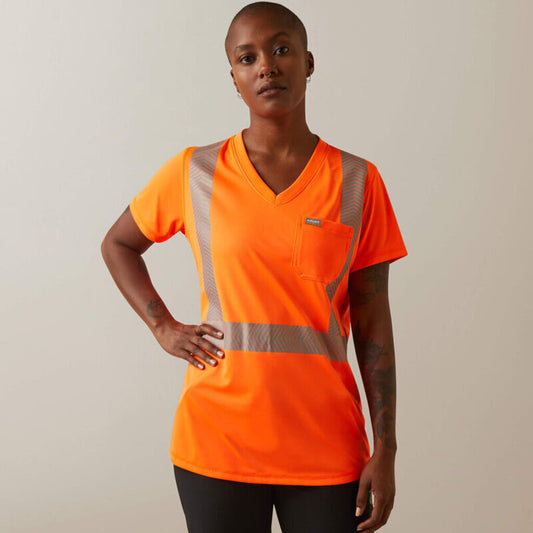 10043839 WMS REBAR HI-VIS ANSI SS T-SHRT HVS