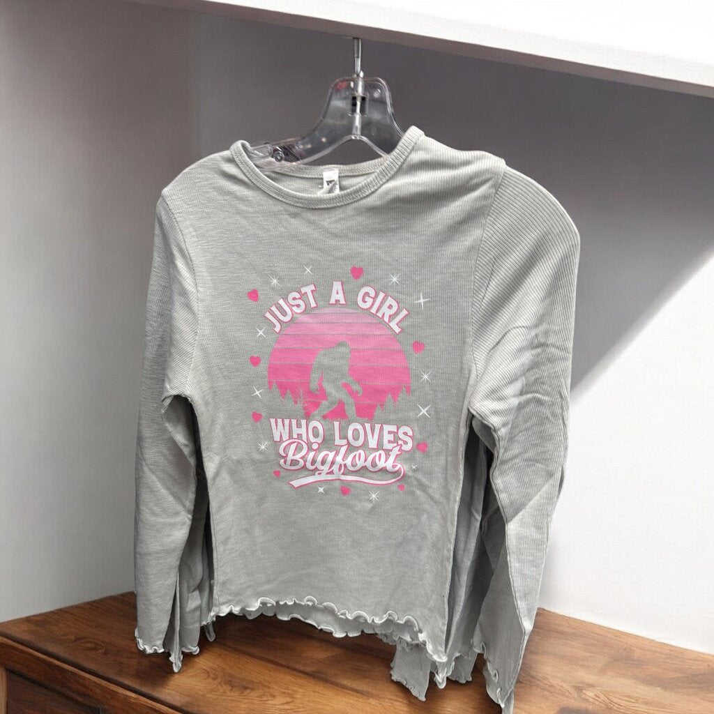 Just a Girl Bigfoot Tee 2XL