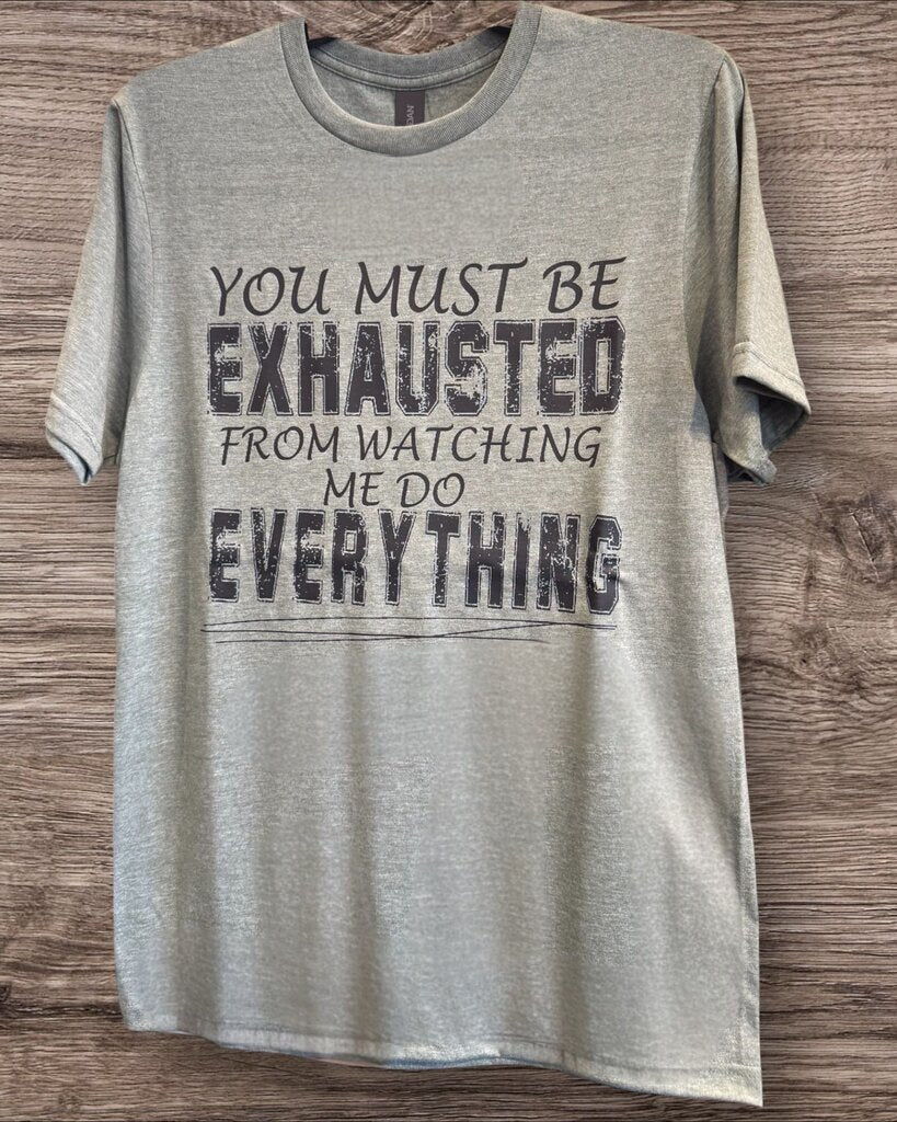 MUST BE EXHAUSTED TEE