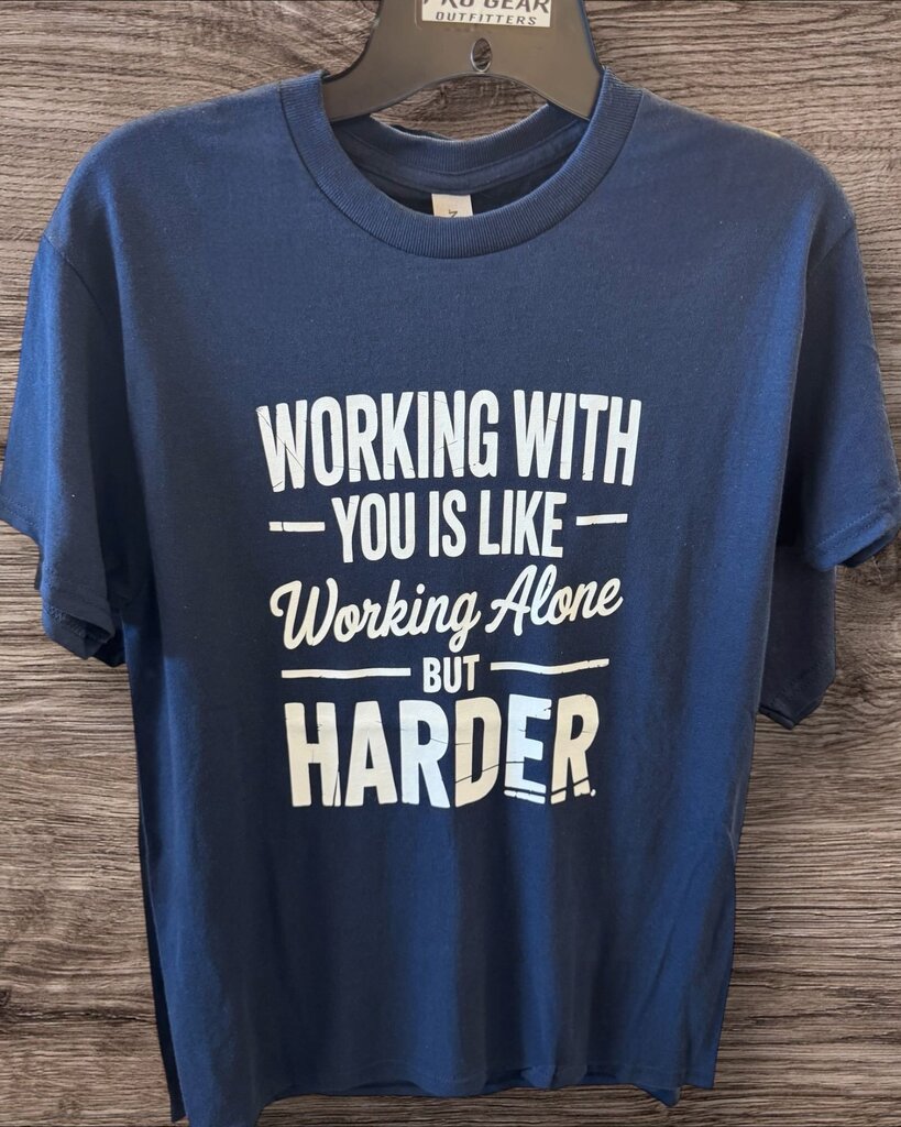 WORKING ALONE TEE