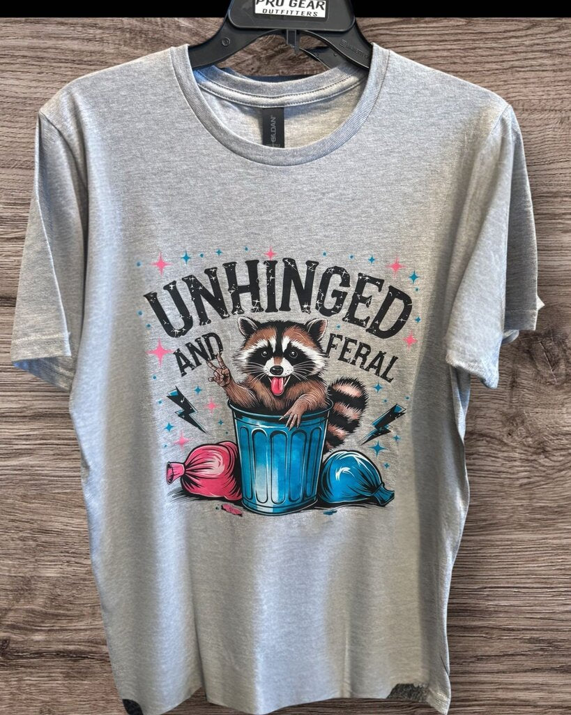 UNHINGED AND FERAL TEE