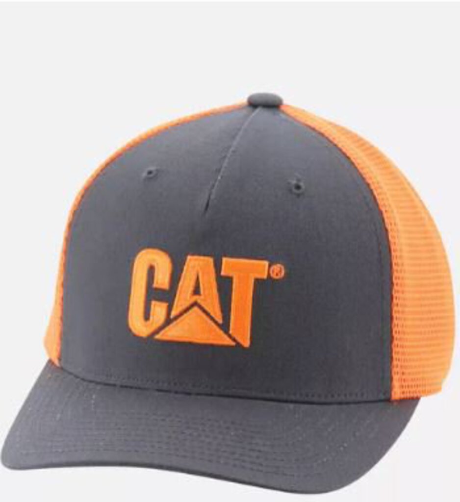 CAT Hi-Vis Yellow 1120239 Hi-Vis Mesh Cap