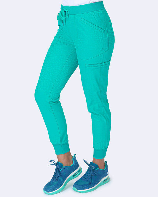 3070 JQSP Ava Theresa Sheba Jogger Pant Spearmint Jacquard (Available in Multiple Colors)