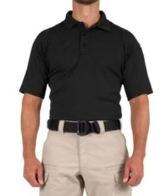 First Tactical 112509 M's Performance SS Polo (Available in Black, Midnight Navy, Red, White)