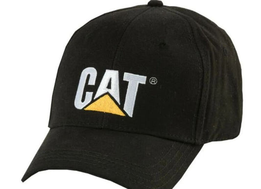 CAT Black W01791 Trademark Cap