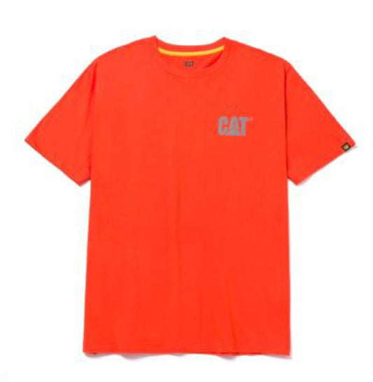 CAT Tangerine W05324 Trademark Tee