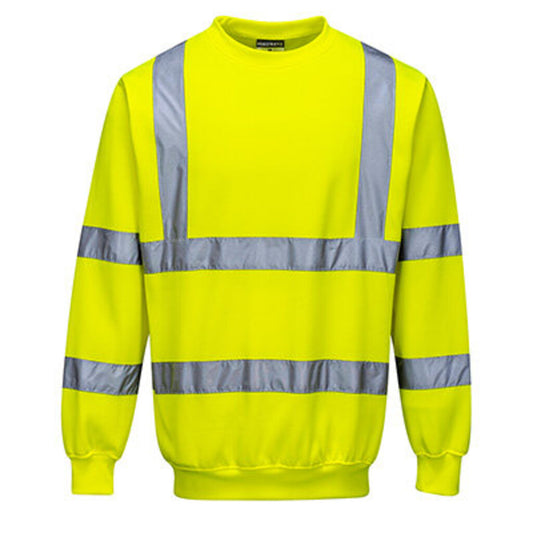 Yellow B303YER Hi-Vis Sweatshirt