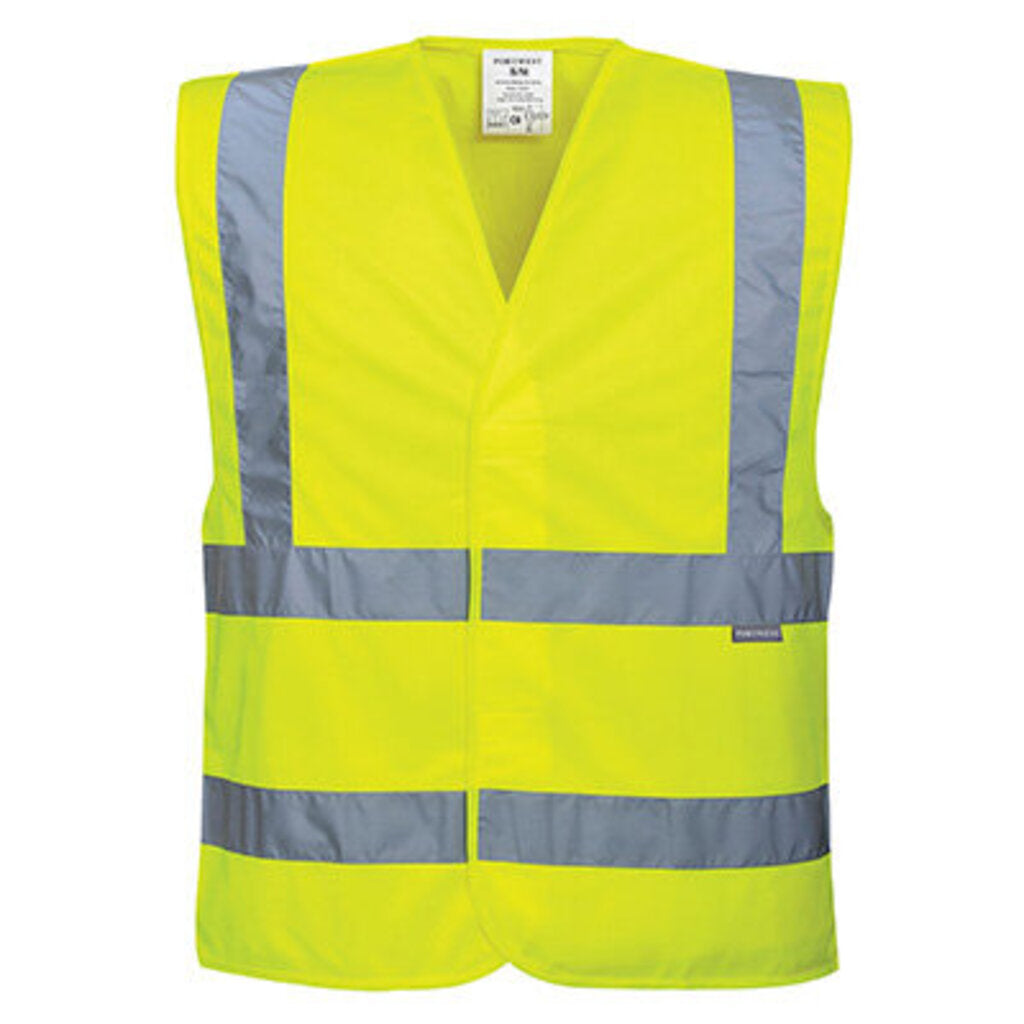 C470YER Hi-Vis Brand and Brace Vest