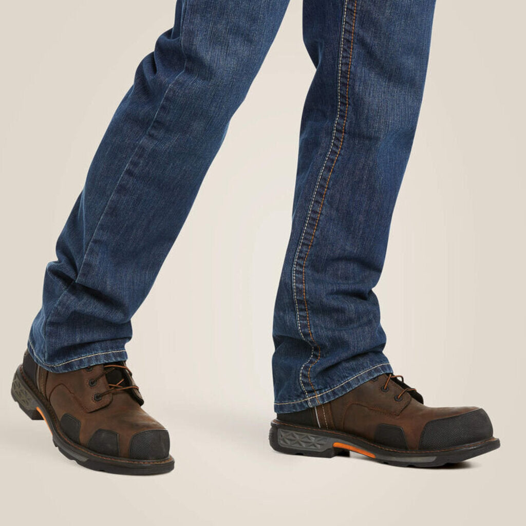 ARIAT 10015160 MENS FR M5 STRAIGHT BASIC STACKABLE STRAIGHT LEG JEAN CLAY