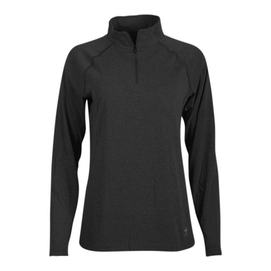 Arborwear Black 710200 Women's Tech Quarter Zip Pullover