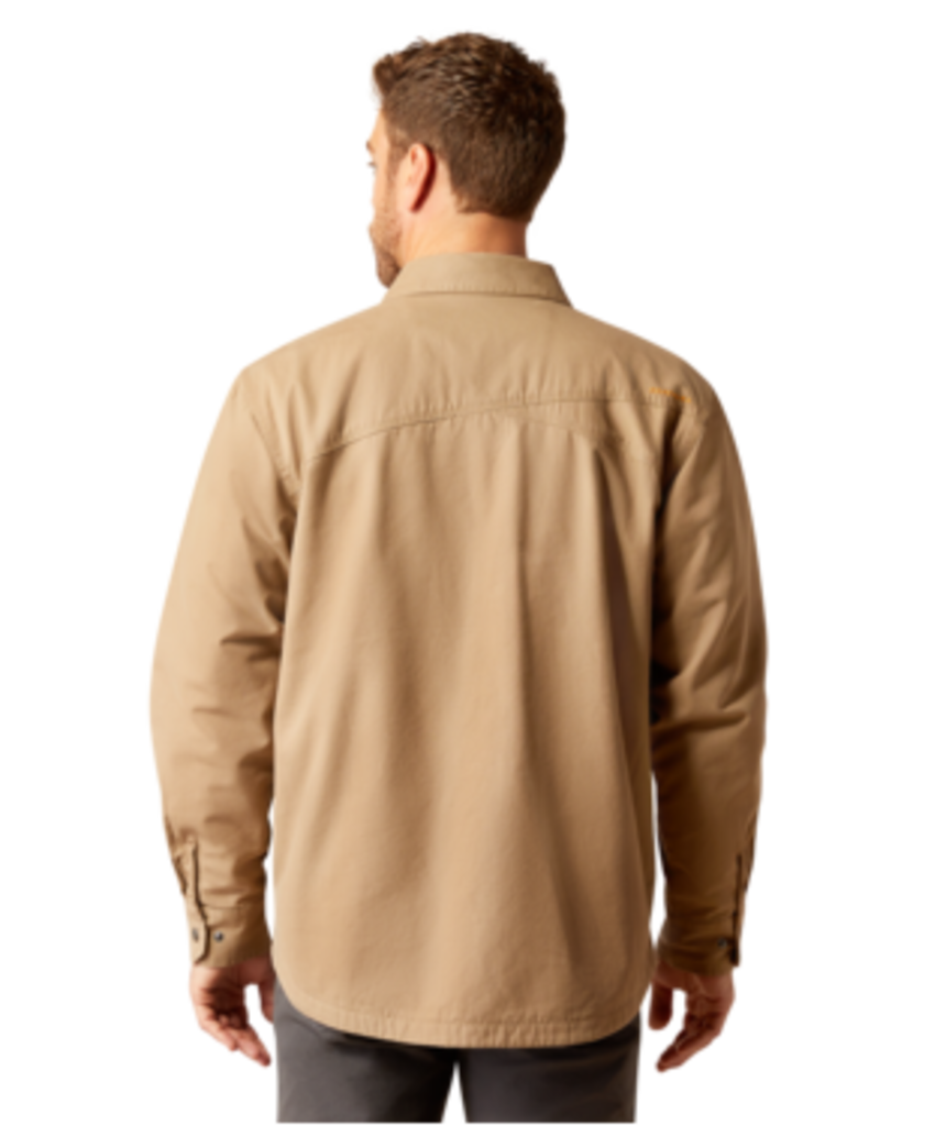 10052426 MNS REBAR CANVAS SHIRT JACKET - KHAKI