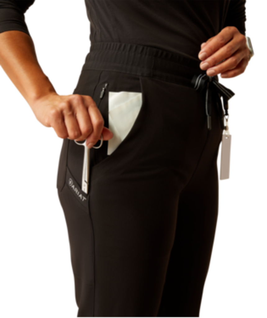 10039949 WMS NGHTGALE STR UTLTY SCRUB PNT BLACK