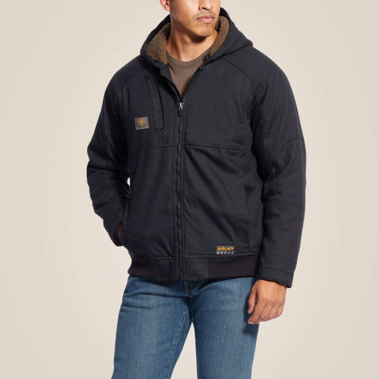 10023915 MENS REBAR DURACANVAS JACKET BLACK