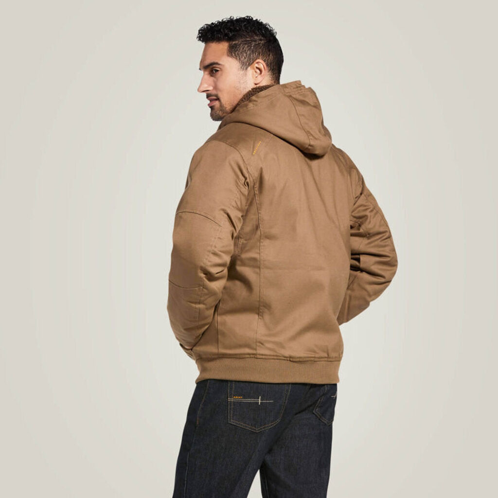 10032964 MENS REBAR DURACANVAS JACKET FIELD KHAKI