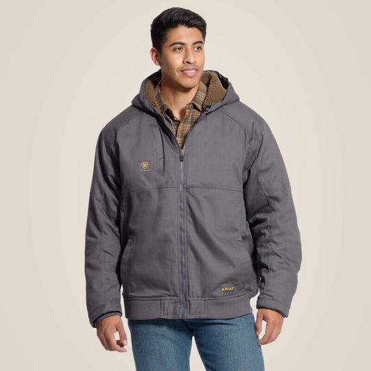 10023919 MENS REBAR DURACANVAS JACKET GRAY