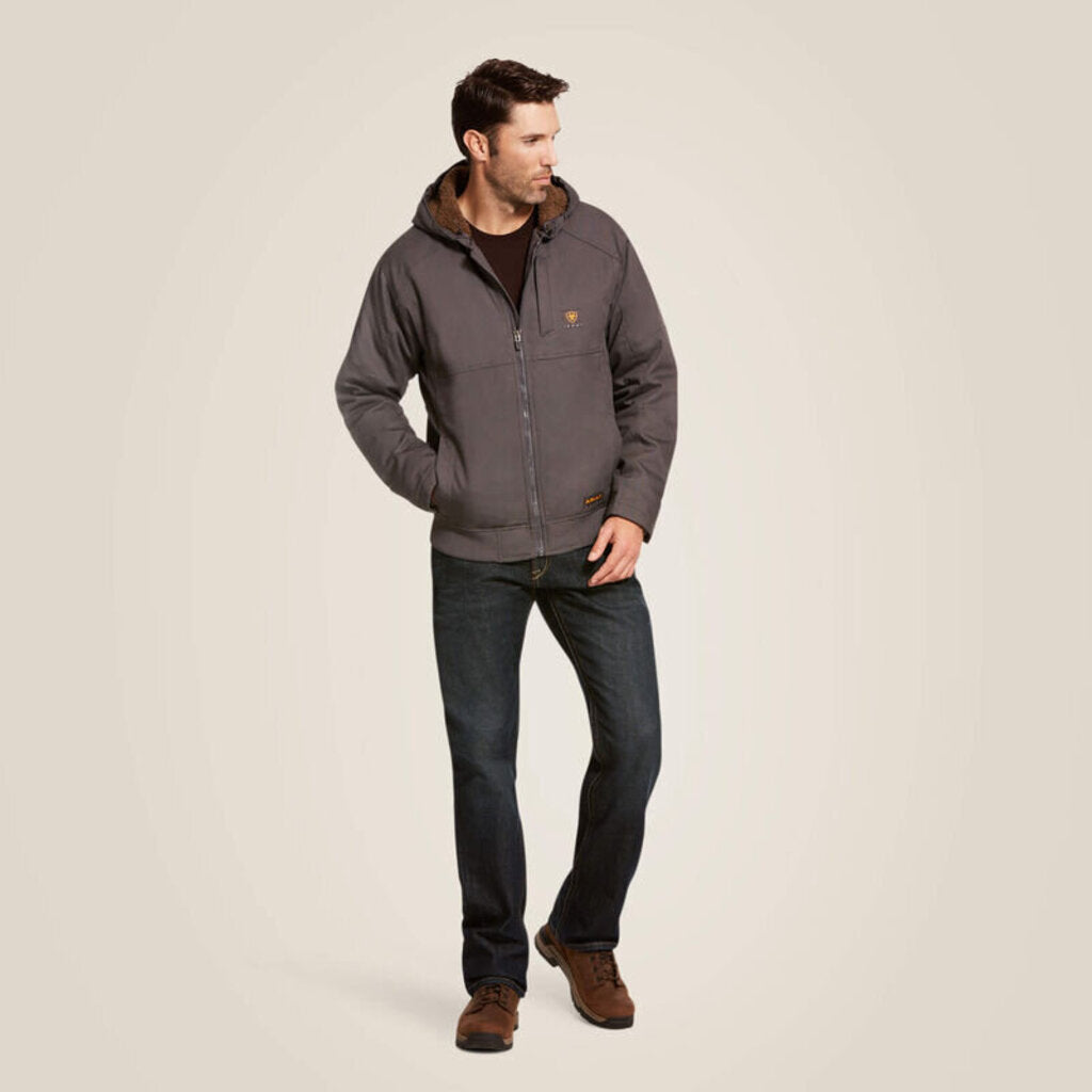 10023919 MENS REBAR DURACANVAS JACKET GRAY