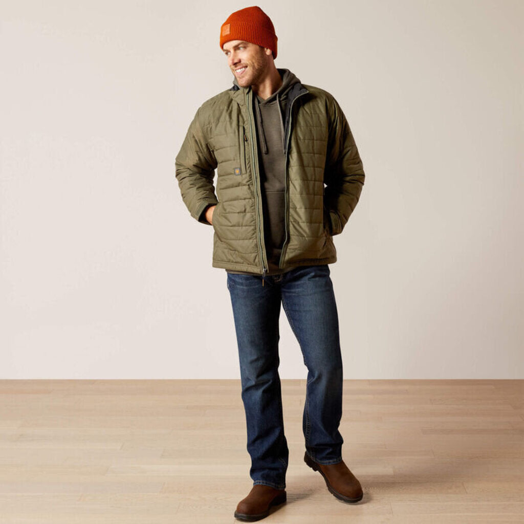 10052553 MENS CORDURA RIPSTOP LIGHTWEIGHT INSULATED JACKET BEETLE