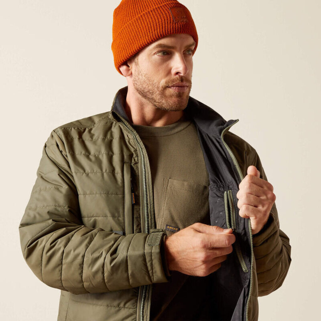 10052553 MENS CORDURA RIPSTOP LIGHTWEIGHT INSULATED JACKET BEETLE