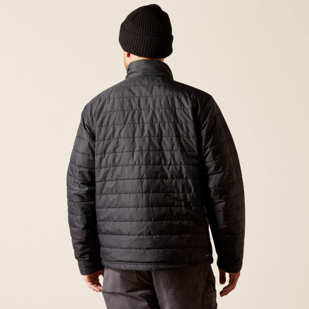10052030 MENS REBAR CORDURA RIPSTOP LIGHTWEIGHT INSULATED JACKET BLACK