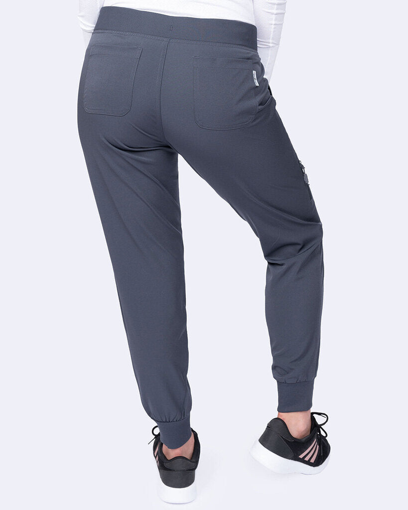 PETITE - 3017P Zavate Rachel Jogger Pant Pewter