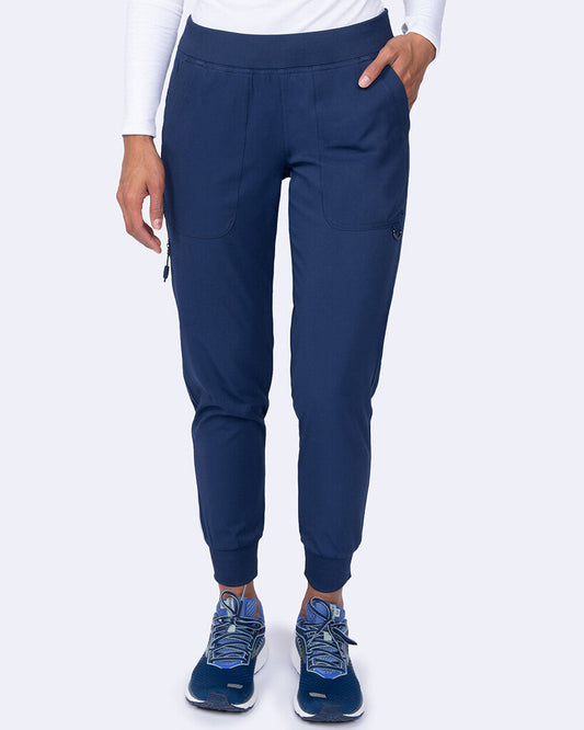 PETITE - 3017P Zavate Rachel Jogger Pant Navy