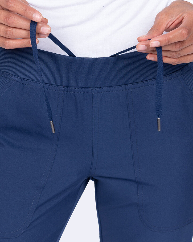 PETITE - 3017P Zavate Rachel Jogger Pant Navy