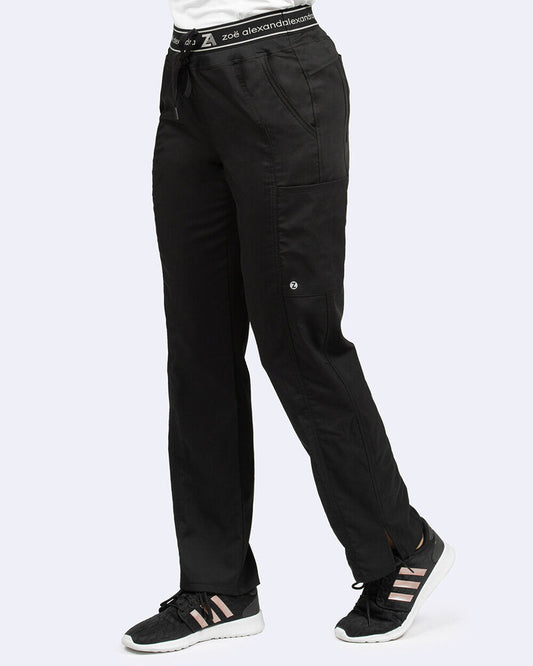 3027 Zavate Zoe Alexandra Greenwich Hi-Rise Pant Black