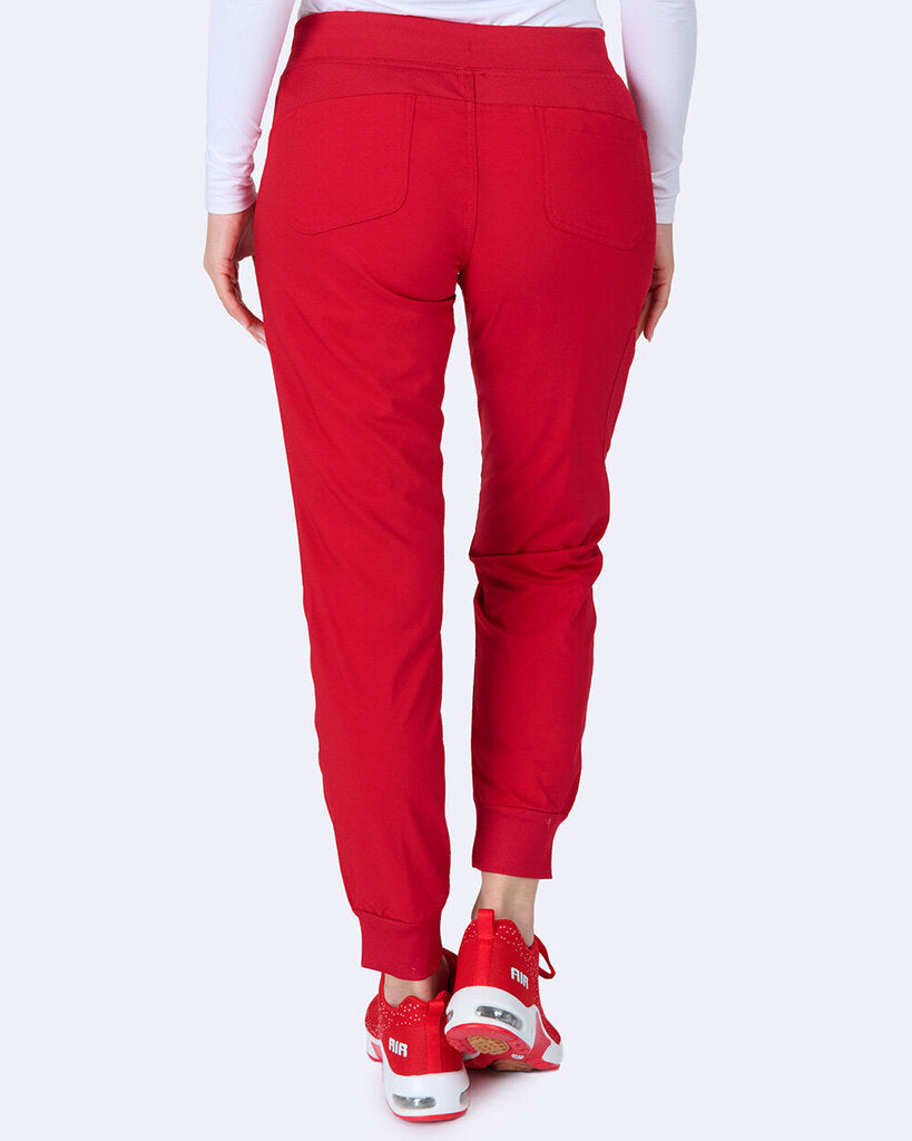 3042 Zavate Zoe Alexandra Tribeca Jogger Pant Red