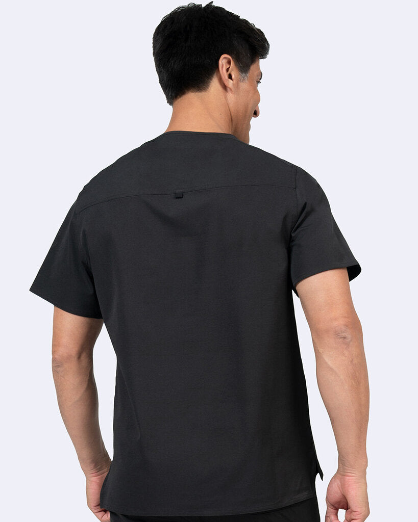 1129 Zavate Ryan Men's One Pocket Top Black