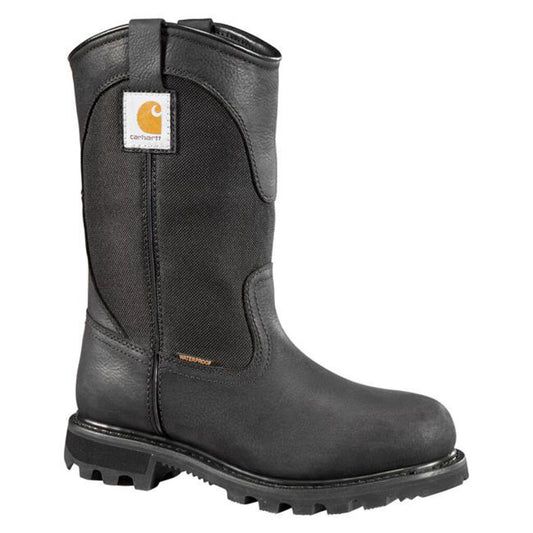 CWP1151 10" WOMENS WELLINGTON BOOT - BLACK OIL TANNED