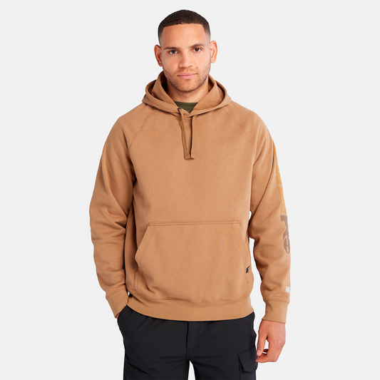 TB1A1HVYD021 MENS TIMBERLAND HONCHO SPORT HOODIE - DARK WHEAT