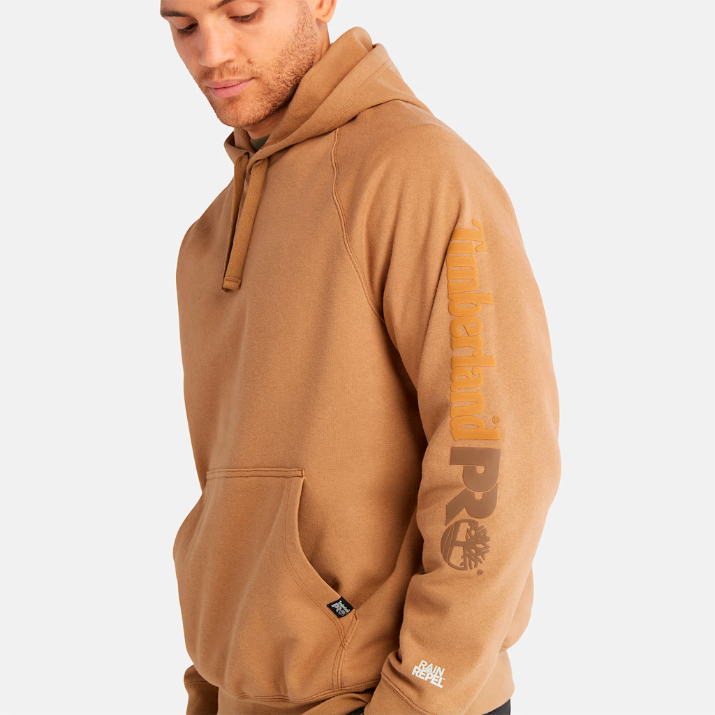 TB1A1HVYD021 MENS TIMBERLAND HONCHO SPORT HOODIE - DARK WHEAT