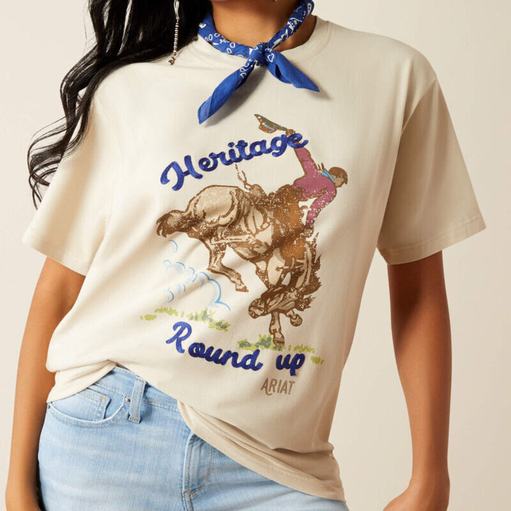 1054552 WOMEN'S SS T-SHIRT ANCIENT SCROLL