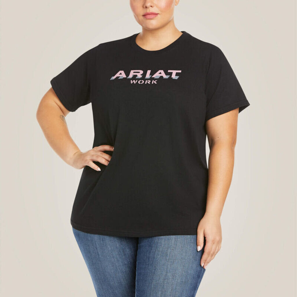 10035284 WMS RBR CTN STRONG LGO SS TSHRT NVY
