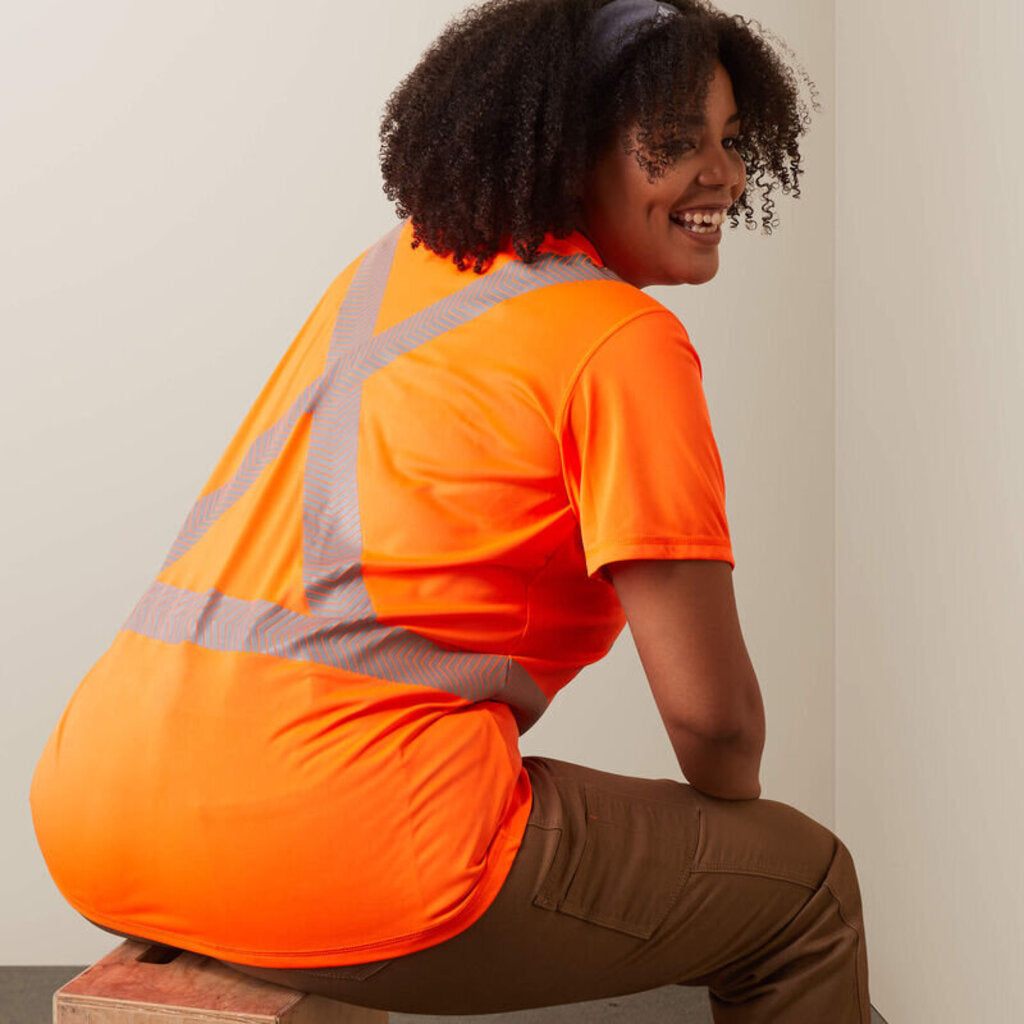 10043839 WMS REBAR HI-VIS ANSI SS T-SHRT HVS